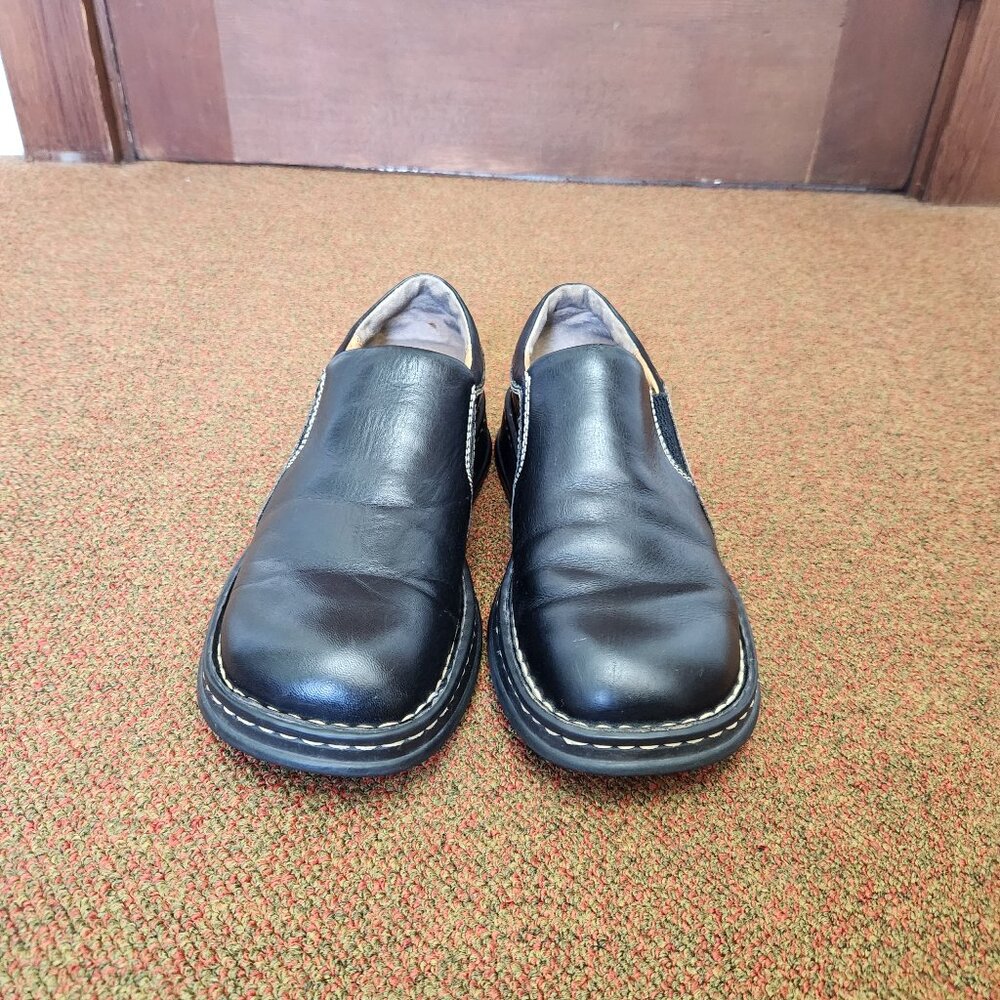 Born Chunky Slip on Leather Loafers